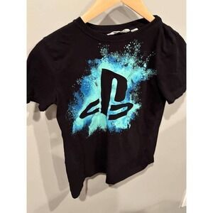 H&m Printed Playstation T-Shirt -‎ Youth Size 10-12Y